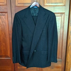 Polo by Ralph Lauren Suit. 42R. Wool. Double Breasted. Wide Lapels. Classic.